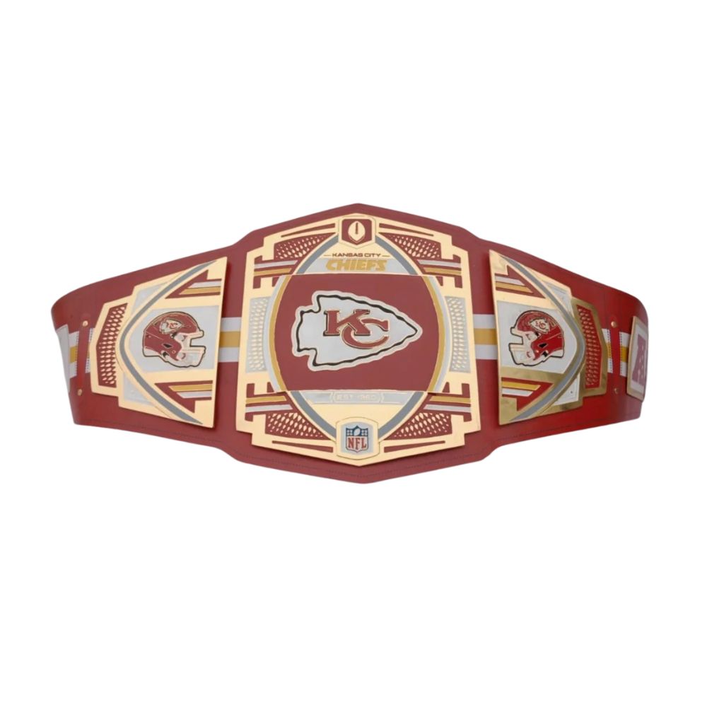 Kansas City Chiefs Championship Belt – NFL Fan Title Belt for Champions