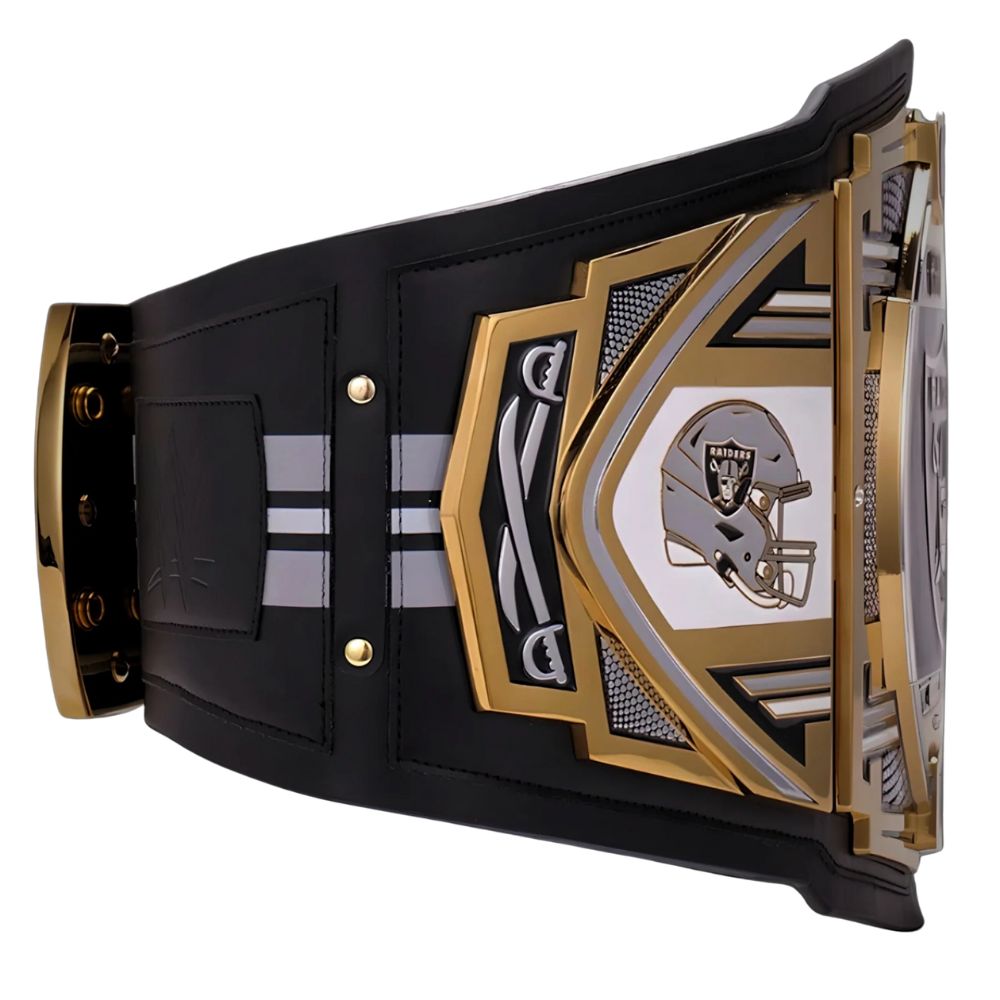 Las Vegas Raiders Championship Belt – NFL Collector’s Title for Fans