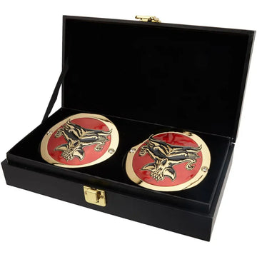 Brock Lesnar WWE Championship Side Plates in Brass Metal