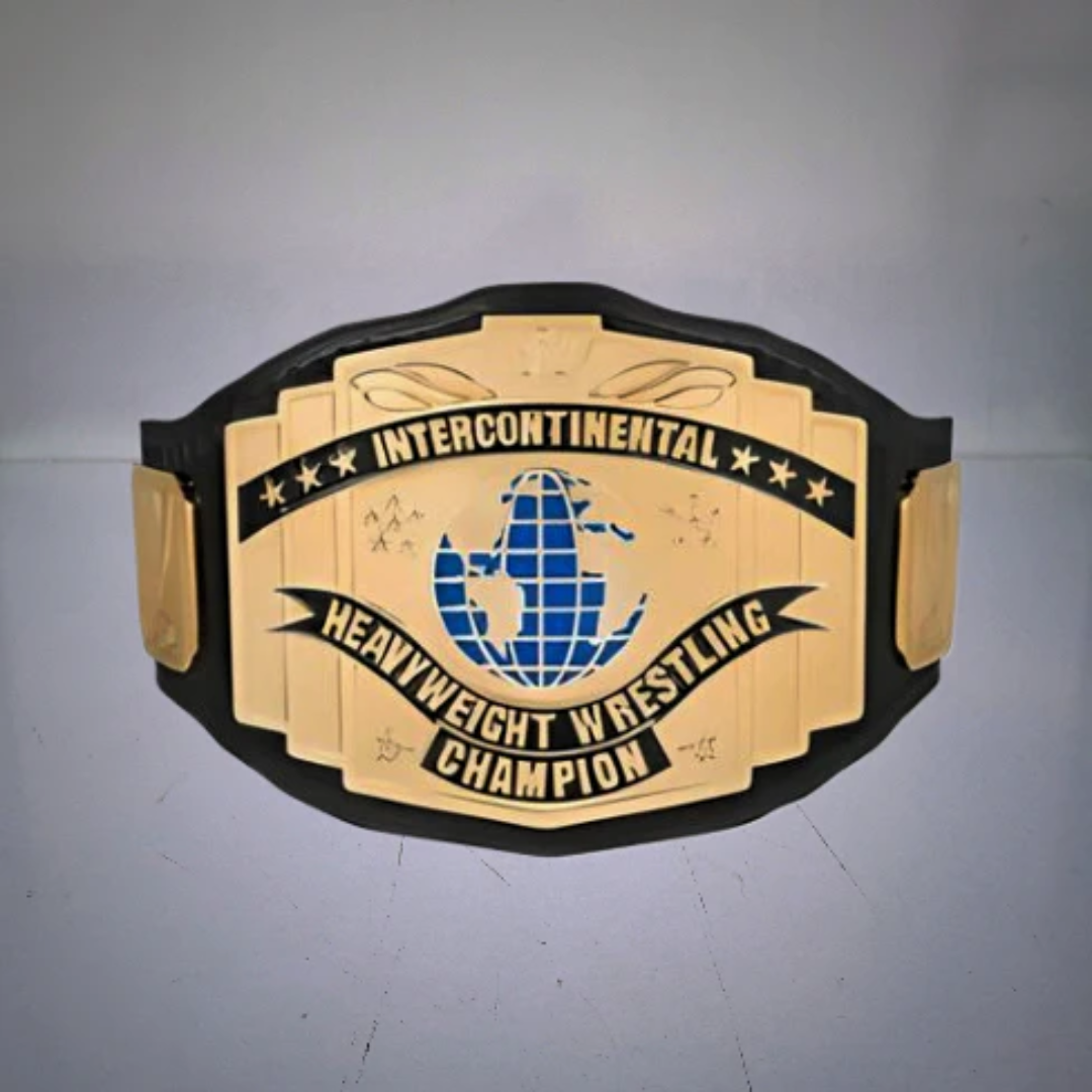 WWE Intercontinental Belt Black - Classic Collector's Title