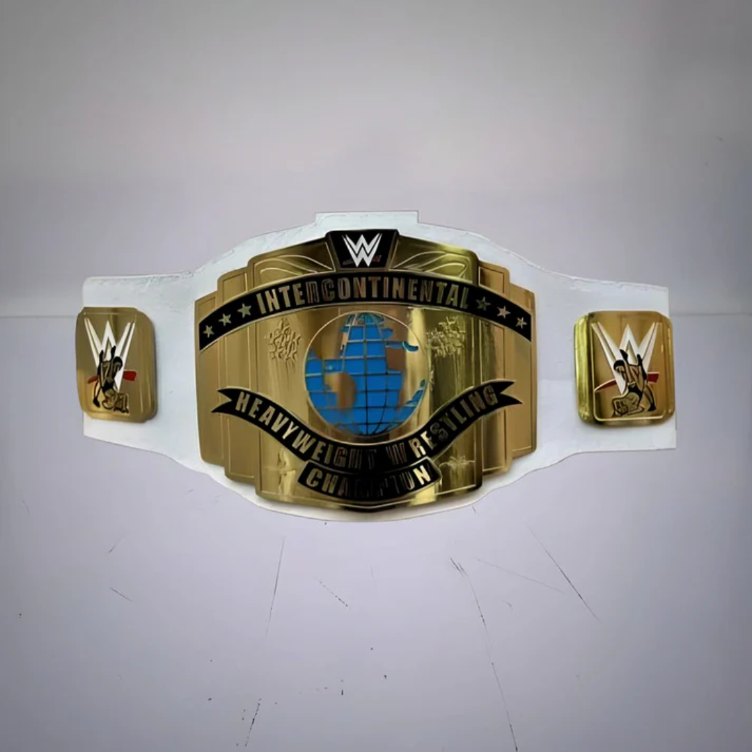 WWE White Intercontinental Belt - Classic Collector's Title