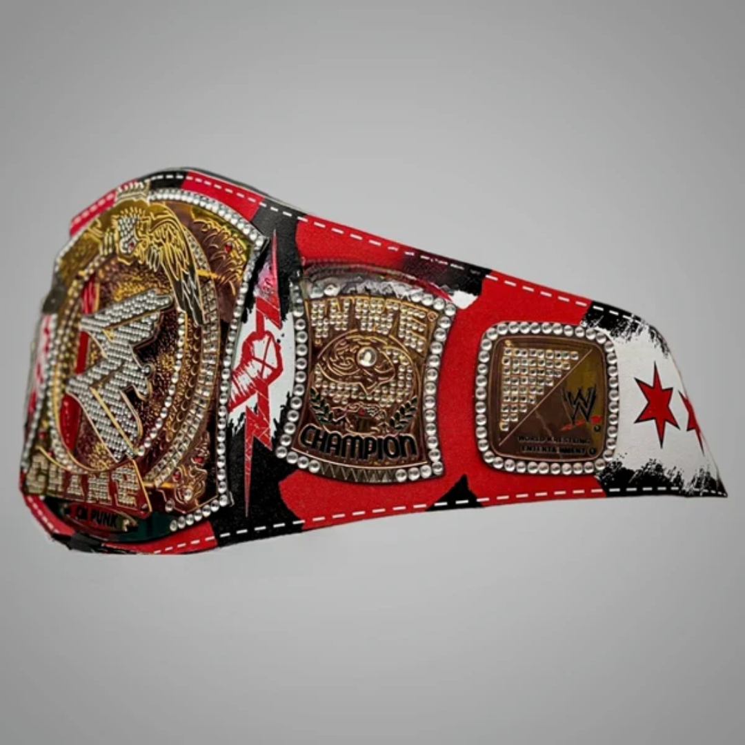 CM Punk Signature Series Belt - WWE Customized Edition