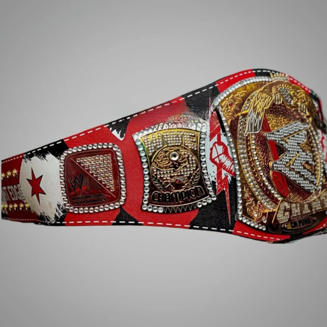 CM Punk Signature Series Belt - WWE Customized Edition