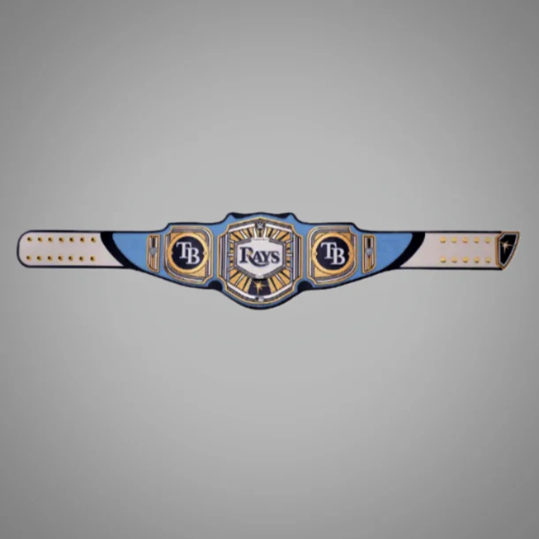 Tampa Bay Rays WWE MLB Legacy Belt - Championship Title
