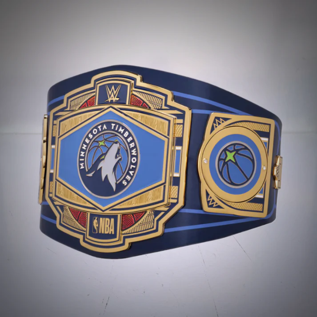 WWE Minnesota Timberwolves NBA Belt - Legacy Championship