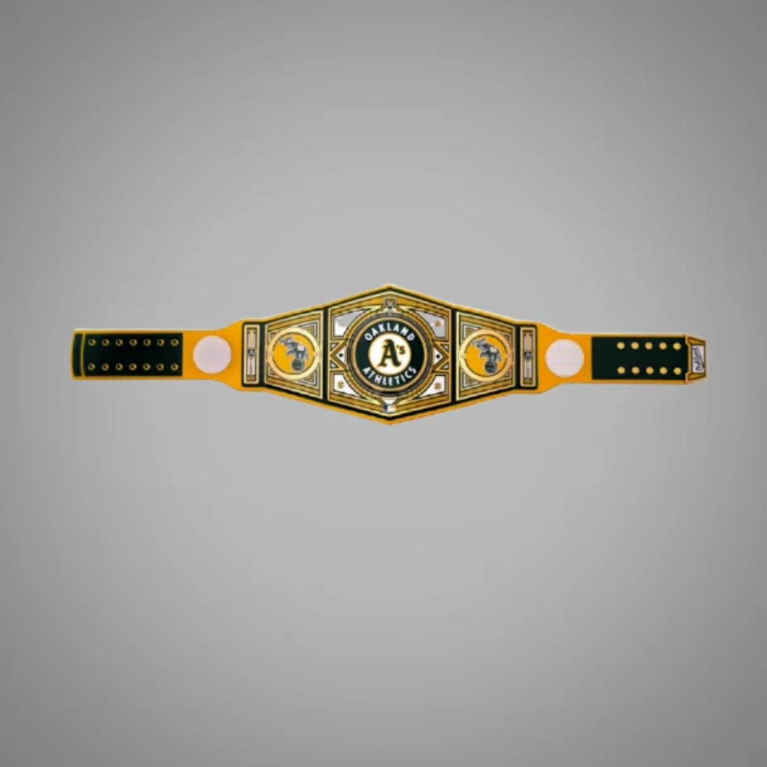 Oakland Athletics WWE MLB Championship Belt - Legacy Title