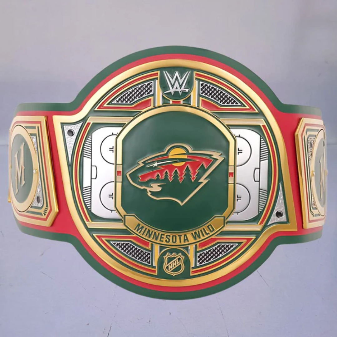 Minnesota Wild WWE NHL Championship Belt – Legacy Collector Edition