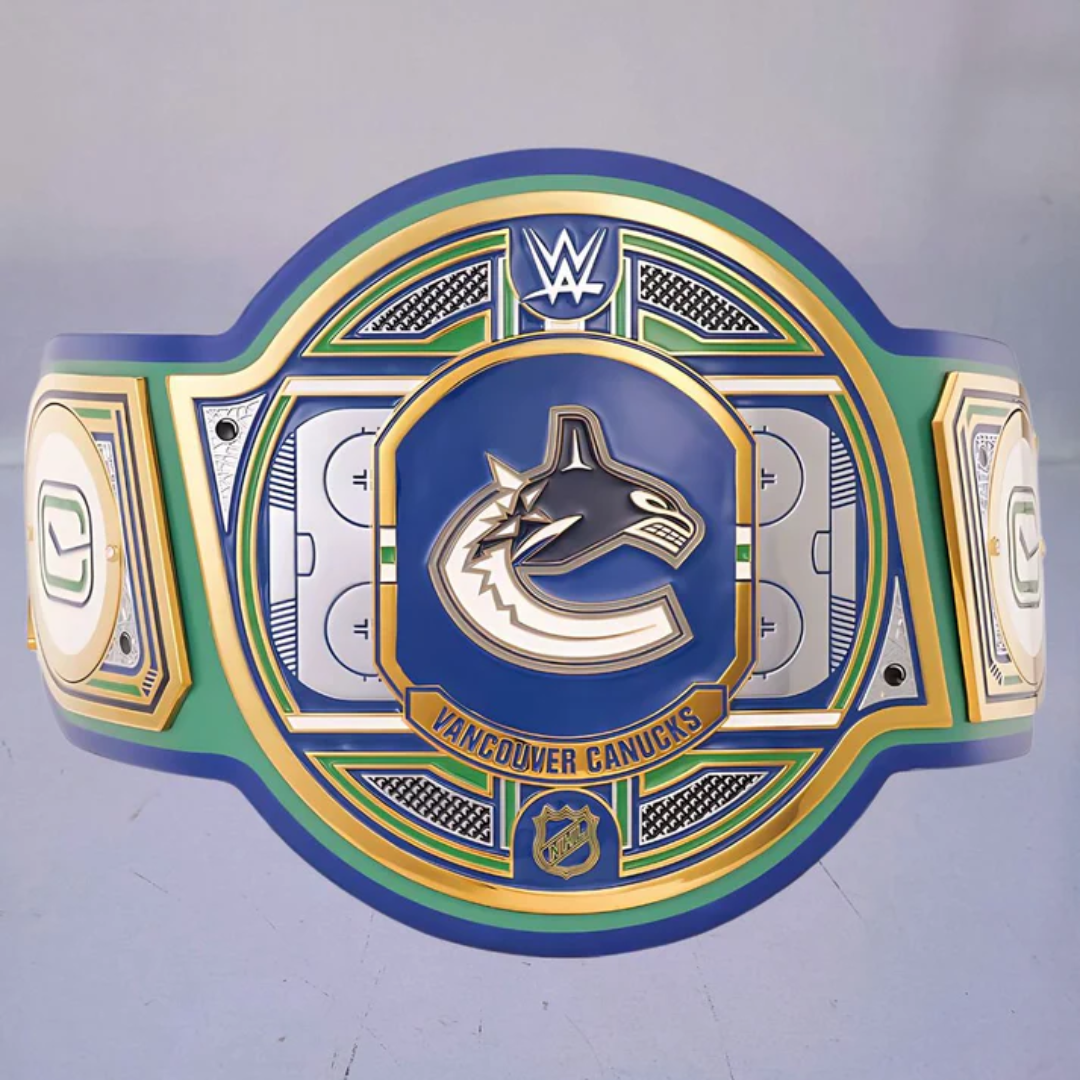 Vancouver Canuck WWE NHL Belt - Legacy Championship Title