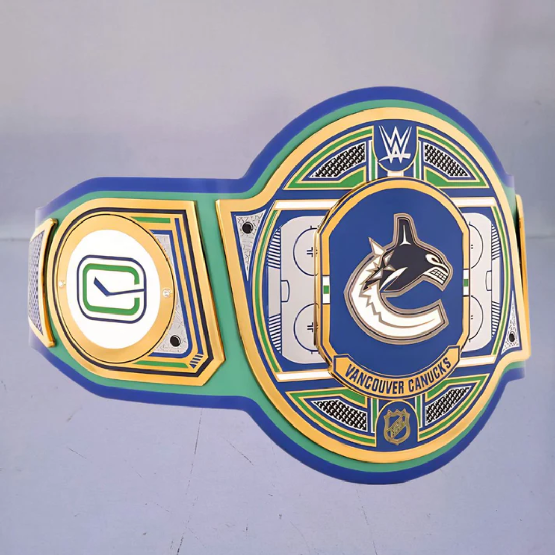 Vancouver Canuck WWE NHL Belt - Legacy Championship Title