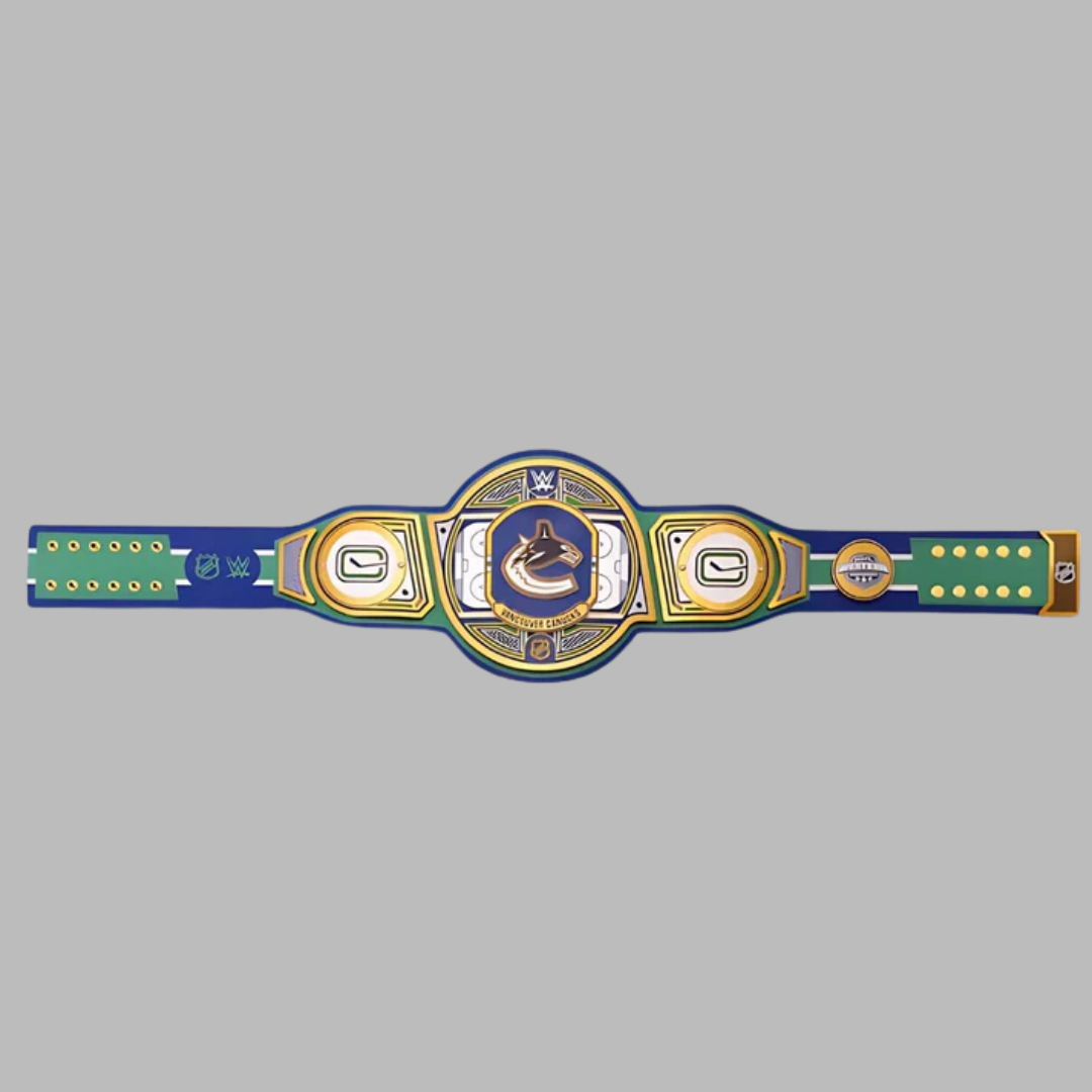 Vancouver Canuck WWE NHL Belt - Legacy Championship Title