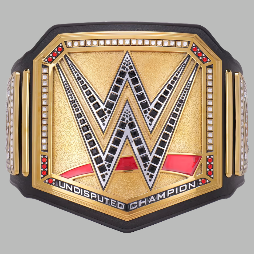 WWE Universal Championship Belt - High-Quality Wrestling Title With Blue Hue