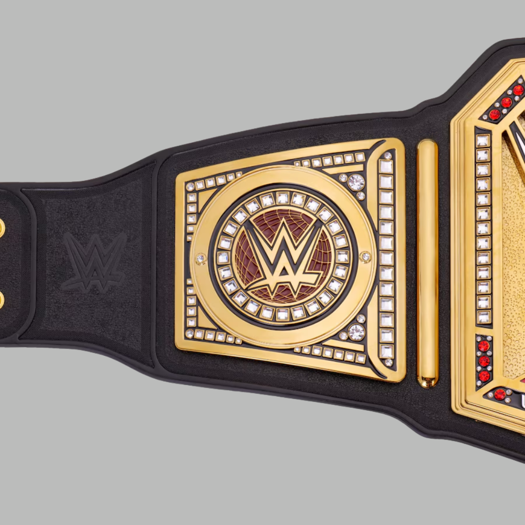 WWE Universal Championship Belt - High-Quality Wrestling Title With Blue Hue