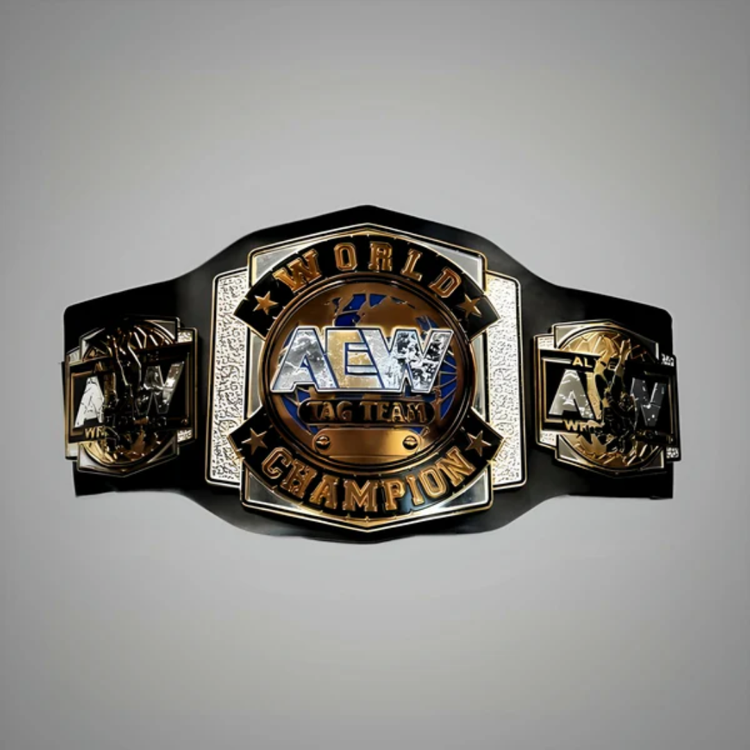 AEW World Tag Team Championship Belt – Elite Wrestling Collector Edition