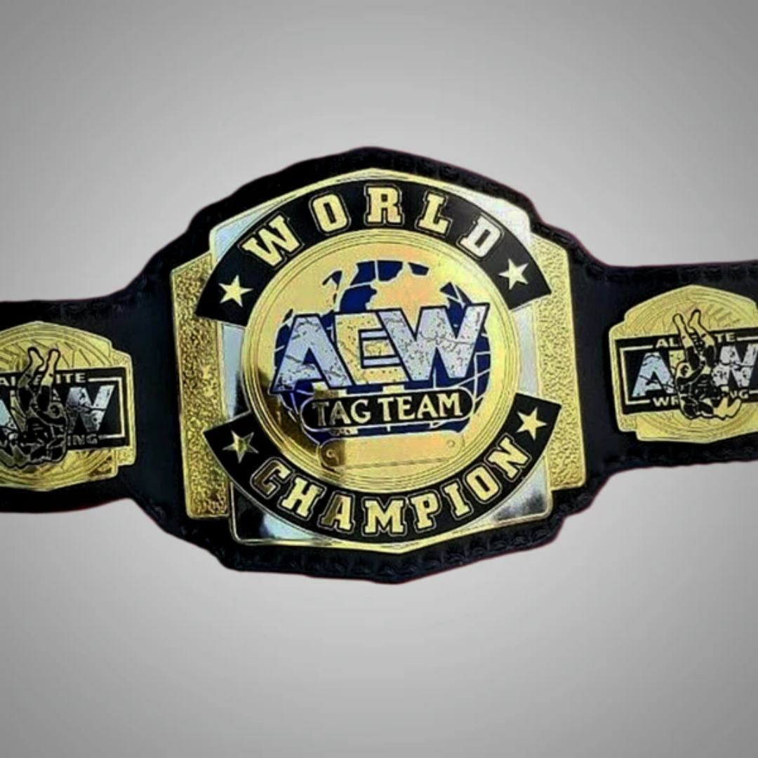 AEW World Tag Team Championship Belt – Elite Wrestling Collector Edition
