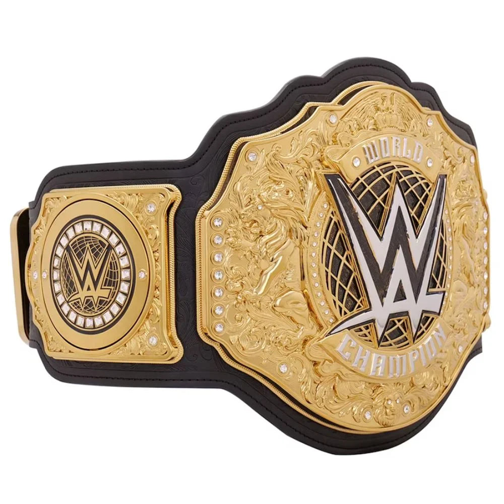 WWE World Heavyweight Championship Belt - New Gold Edition