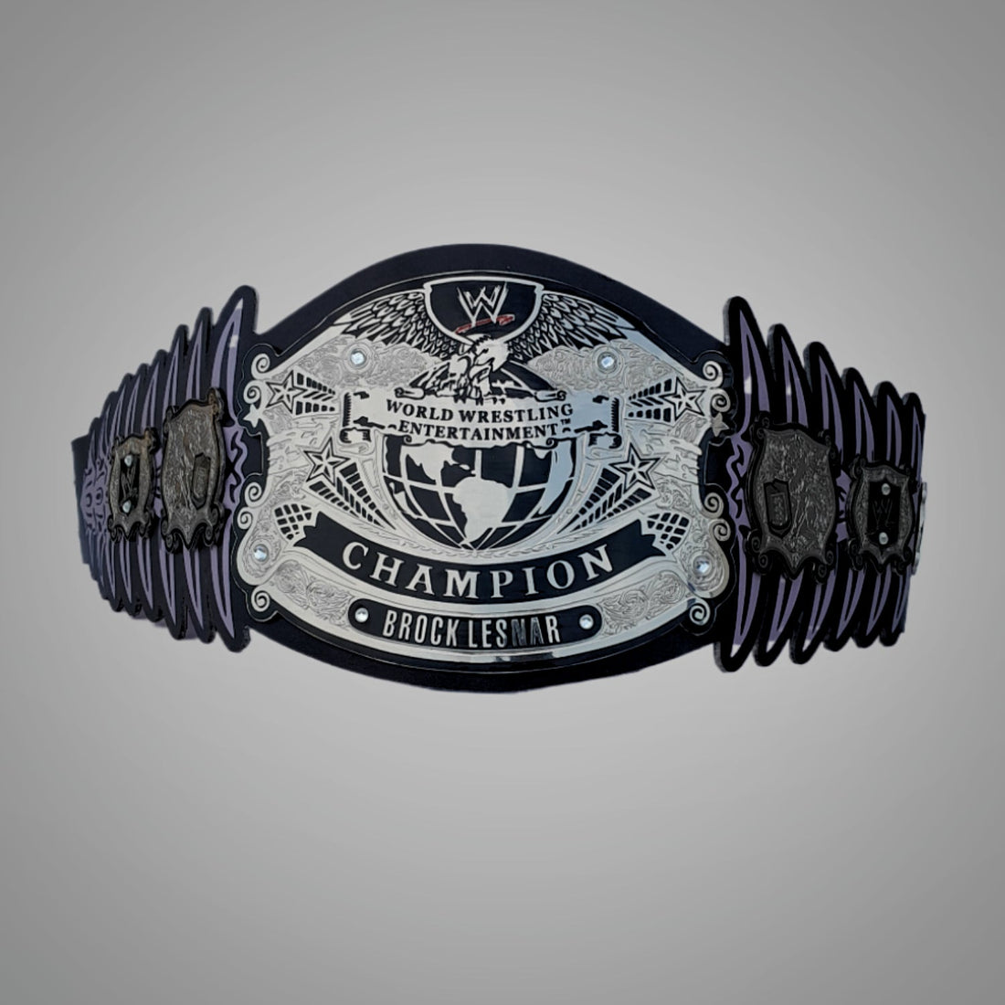 Brock Lesnar Signature WWE Belt with iconic champion design.