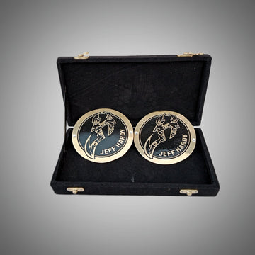 WWE Jeff Hardy Side Plates Championship Title Box Set