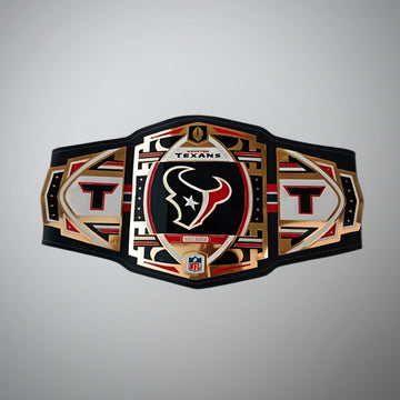 Houston Texans WWE Belt featuring NFL Legacy Championship design.