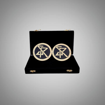 WWE AJ STYLES Side Plates in Brass Metal