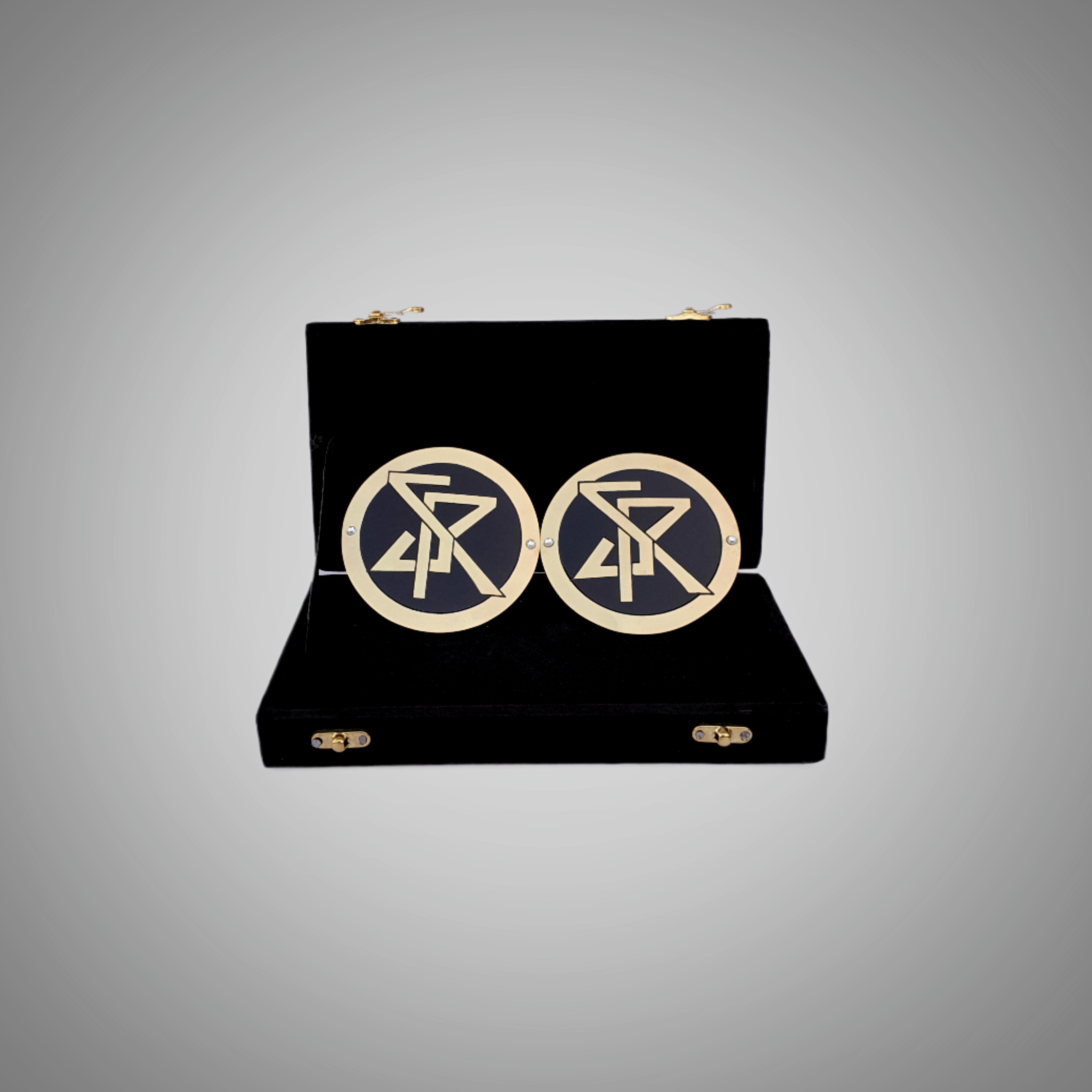 WWE AJ STYLES Side Plates in Brass Metal
