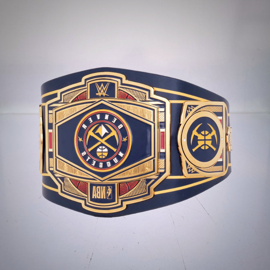 Celebrate the Denver Nuggets with this WWE NBA Legacy Championship Title.