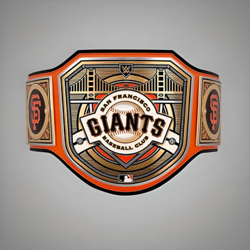 San Francisco Giants WWE MLB Championship Belt with customizable team design