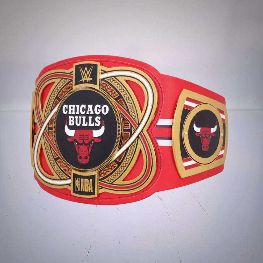 Celebrate the Chicago Bulls with this WWE-inspired NBA Championship Belt.