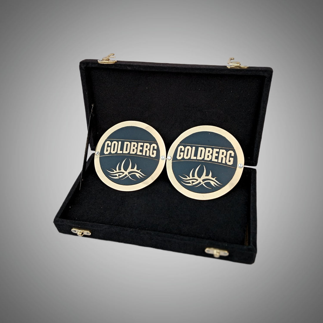 Goldberg side plates championship title box set.