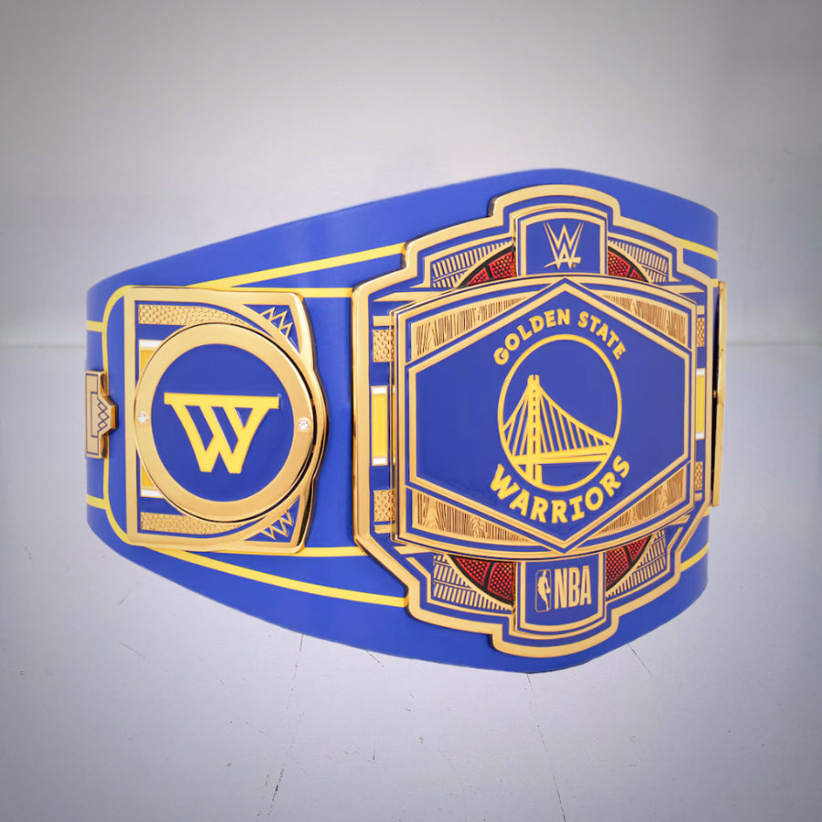 WWE Golden State Warriors NBA Legacy Championship Belt, a tribute to basketball excellence