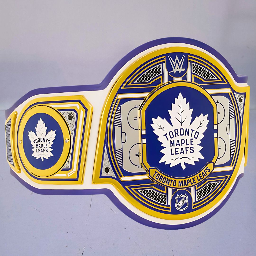 Toronto Maple Leafs Championship Belt with intricate design, representing the team's legacy.