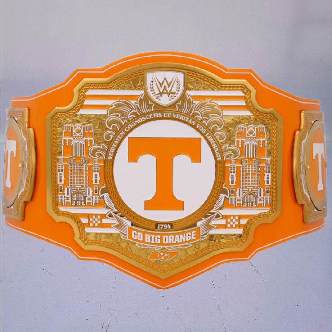 Tennessee Volunteers WWE Championship Belt featuring Legacy Title design.
